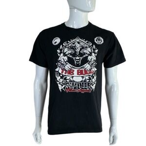 Port & Company Men’s The Bull Team Reyes Swolle Fitness Apparel Black Tee